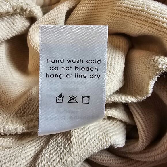 Naked Wardrobe Womans size XL Make You Sweat Oversized Sweatpants in Nude NWOT - Picture 7 of 8